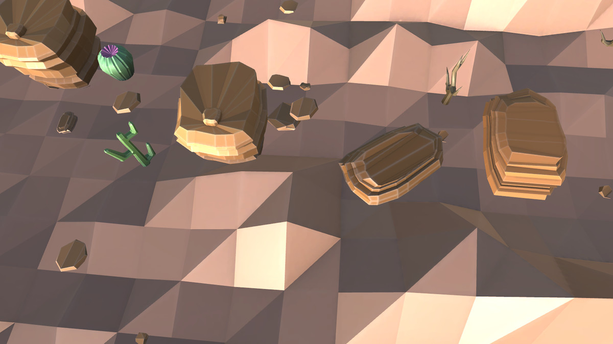Desert Low Poly