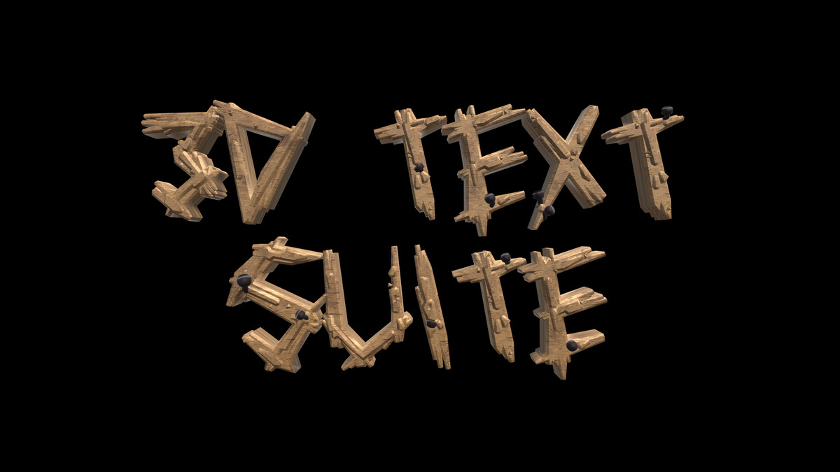 3D Text Suite - 3D Text Animator & Font Creator