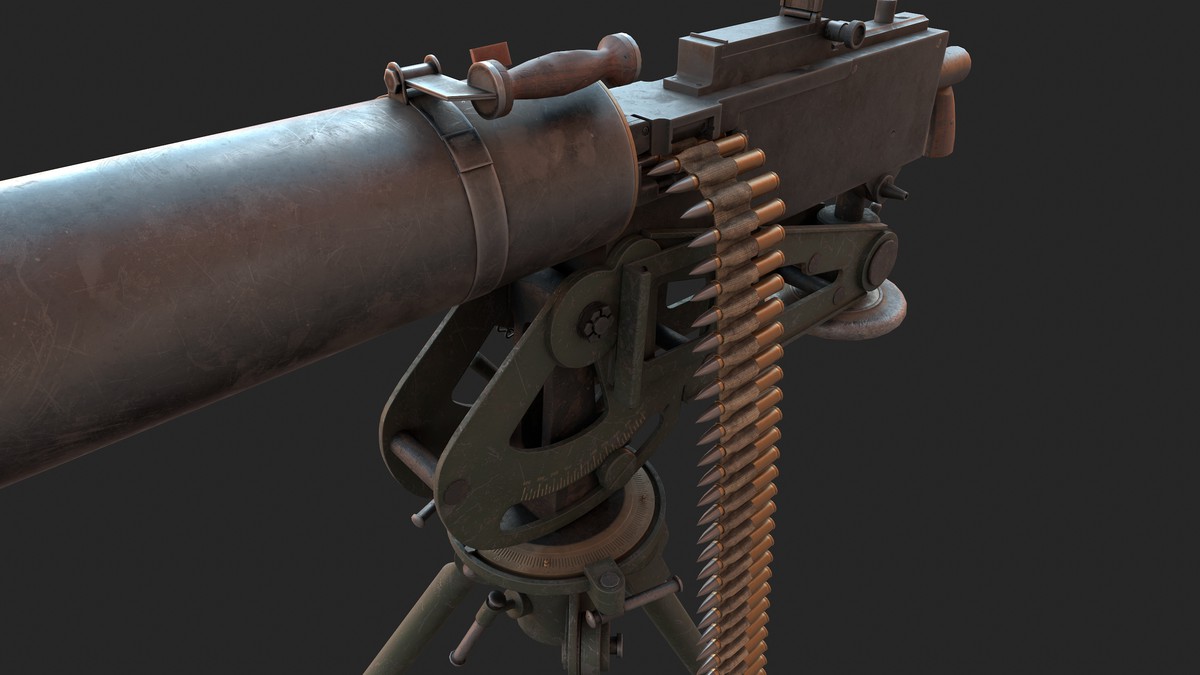Browning M1917 Heavy Machine Gun