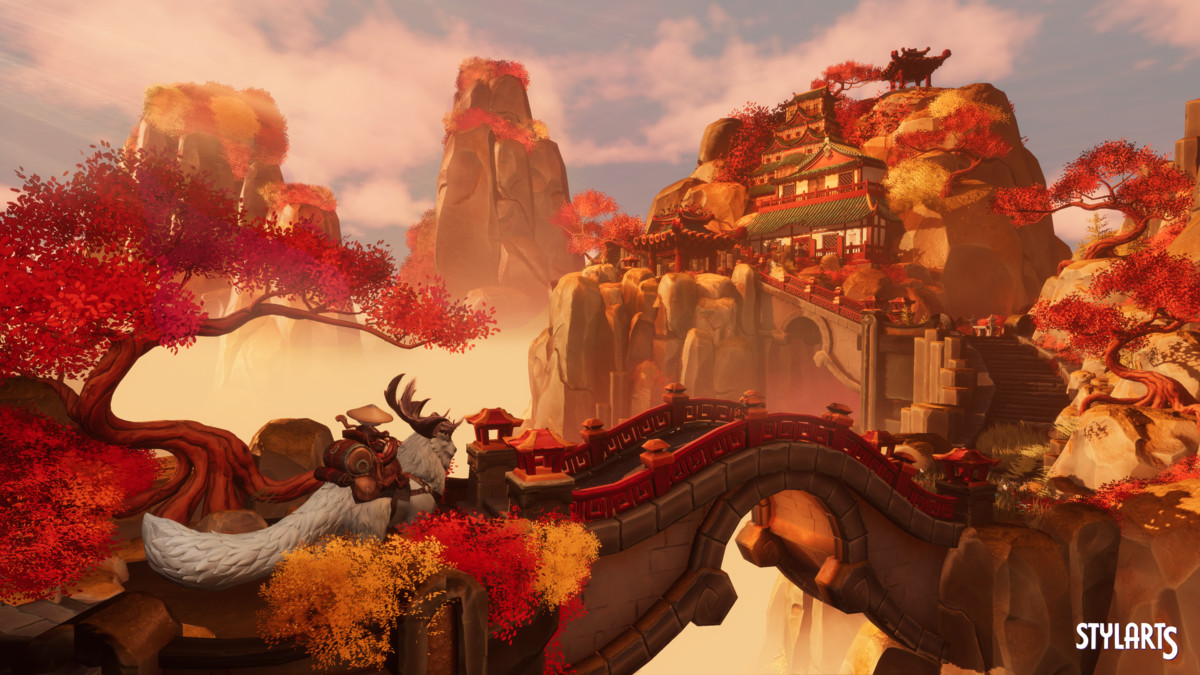 Stylized Chinese Lost Temple