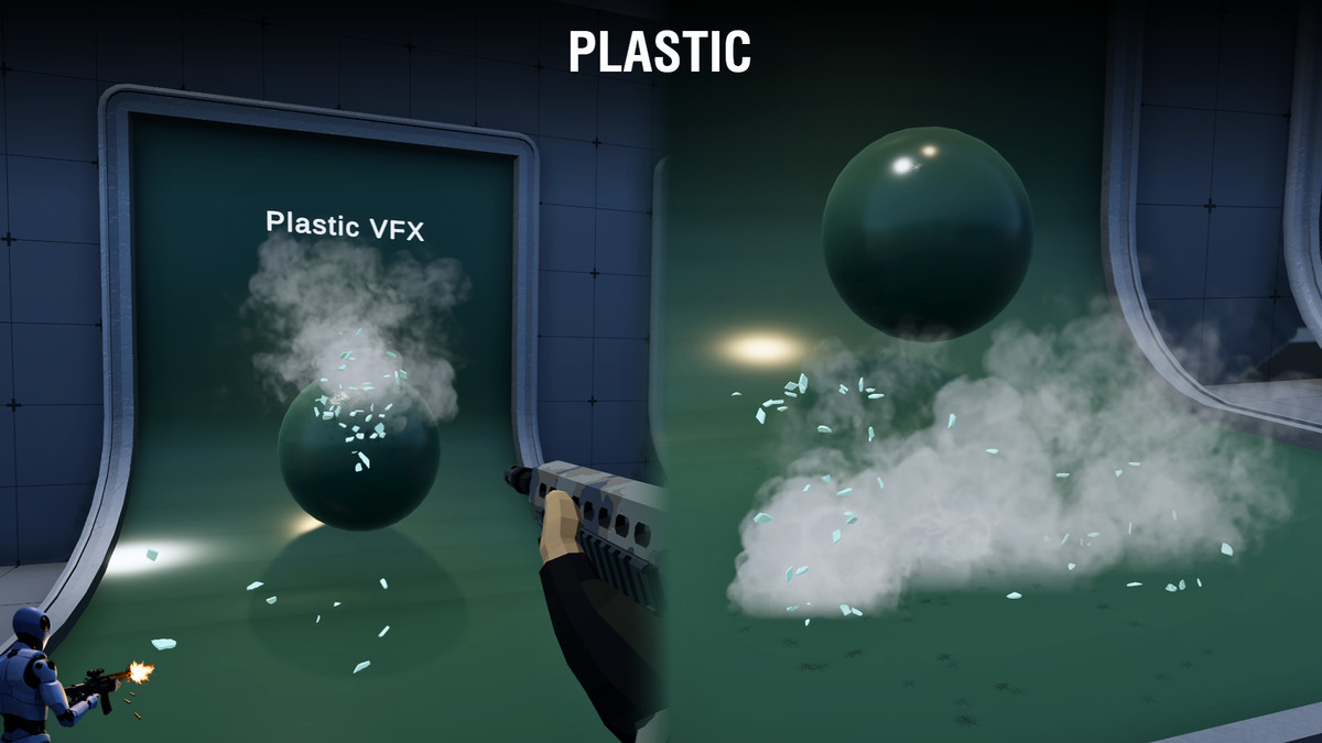 Realistic Gun VFX (Muzzle Flash, Bullet Impact, Ejections, Gun VFX, VFX)