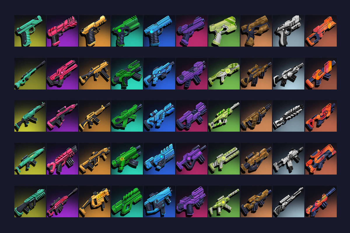 2700 Cyberpunk RPG Icons Pack