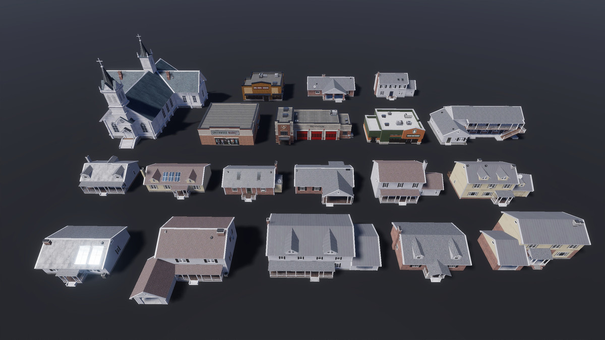 American Suburb Top-Down Pack