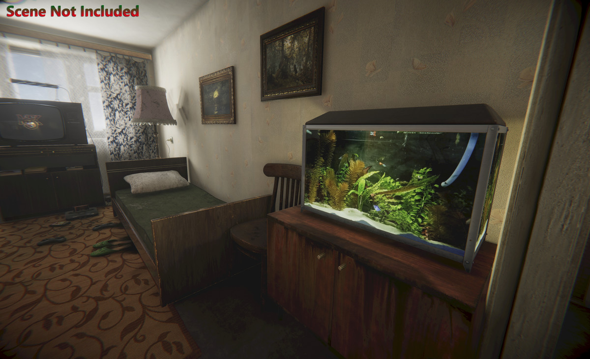 Old Interior Props Pack 3