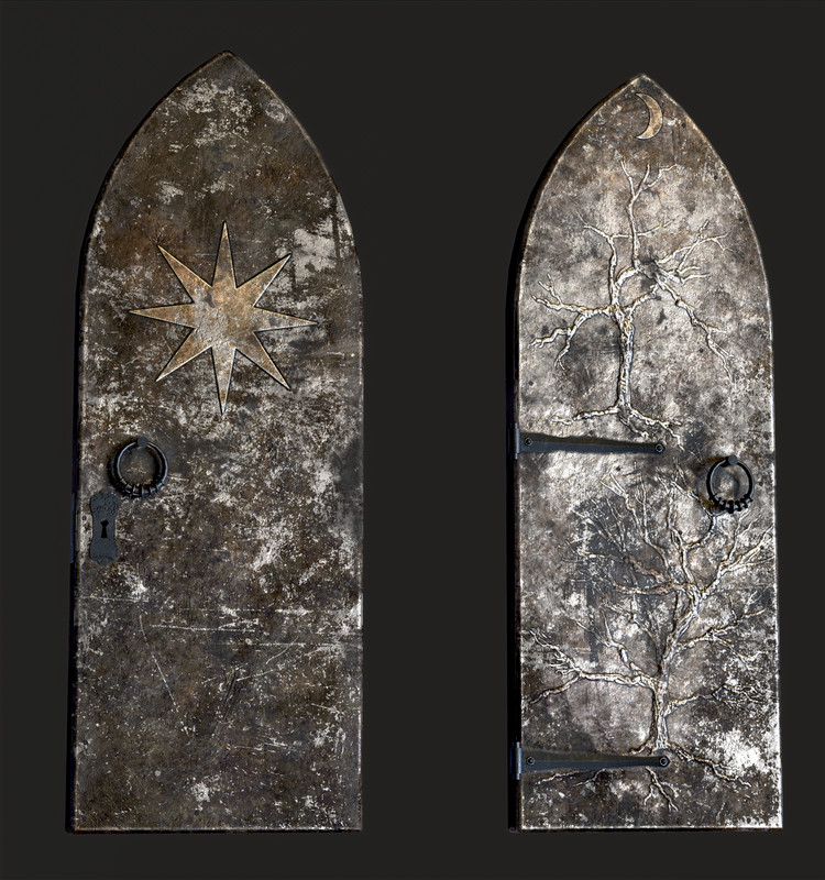 Five Old Doors