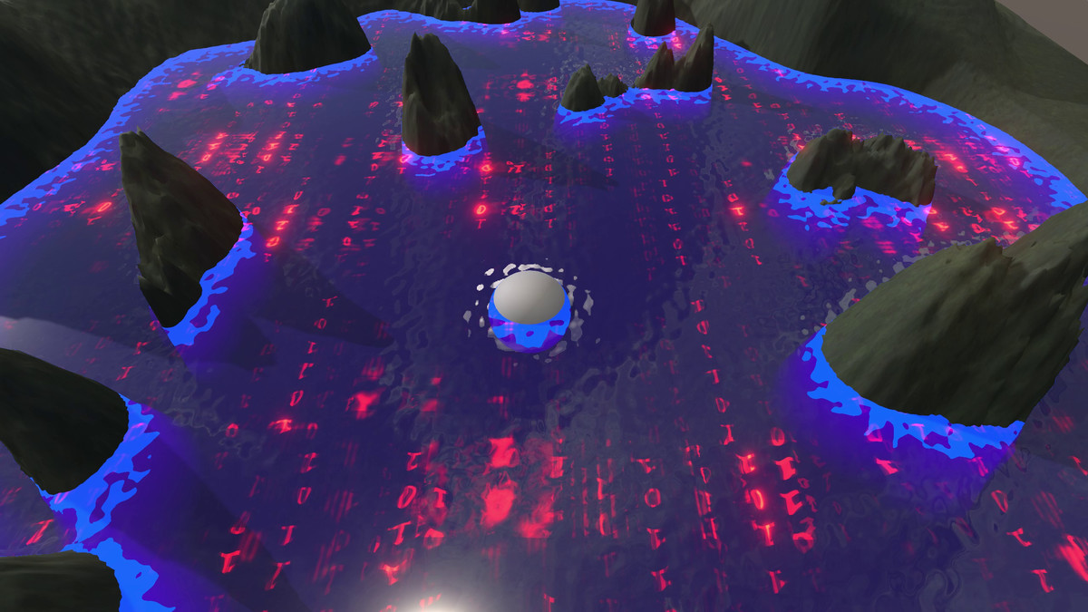 Cyber Neon Water Shader