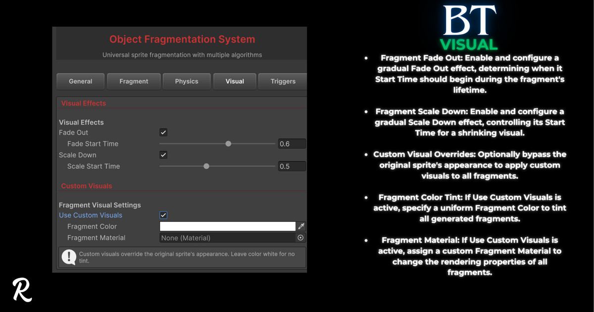 BT-DestructX 2D: Intelligent Multi-Algorithm Fragmentation & Destruction System