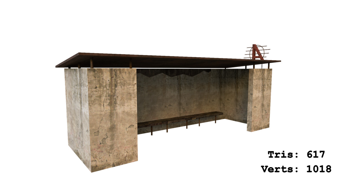 Abandoned Apocalyptic Buildings Mega Pack