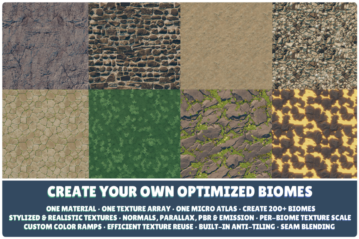 Vertex 3D Terrain: Planet, Floating Island & Spline Creator