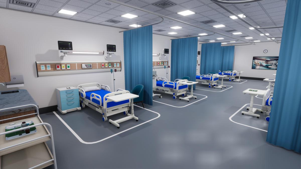 Hospital Wardroom Interior