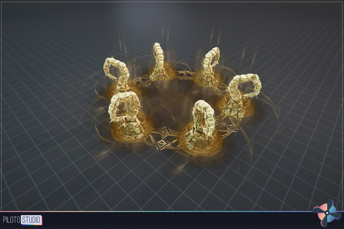 Realistic ARPG Sand VFX