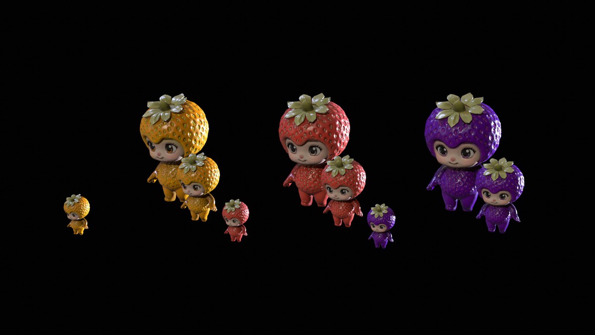 Chibi Fruit Strawberry