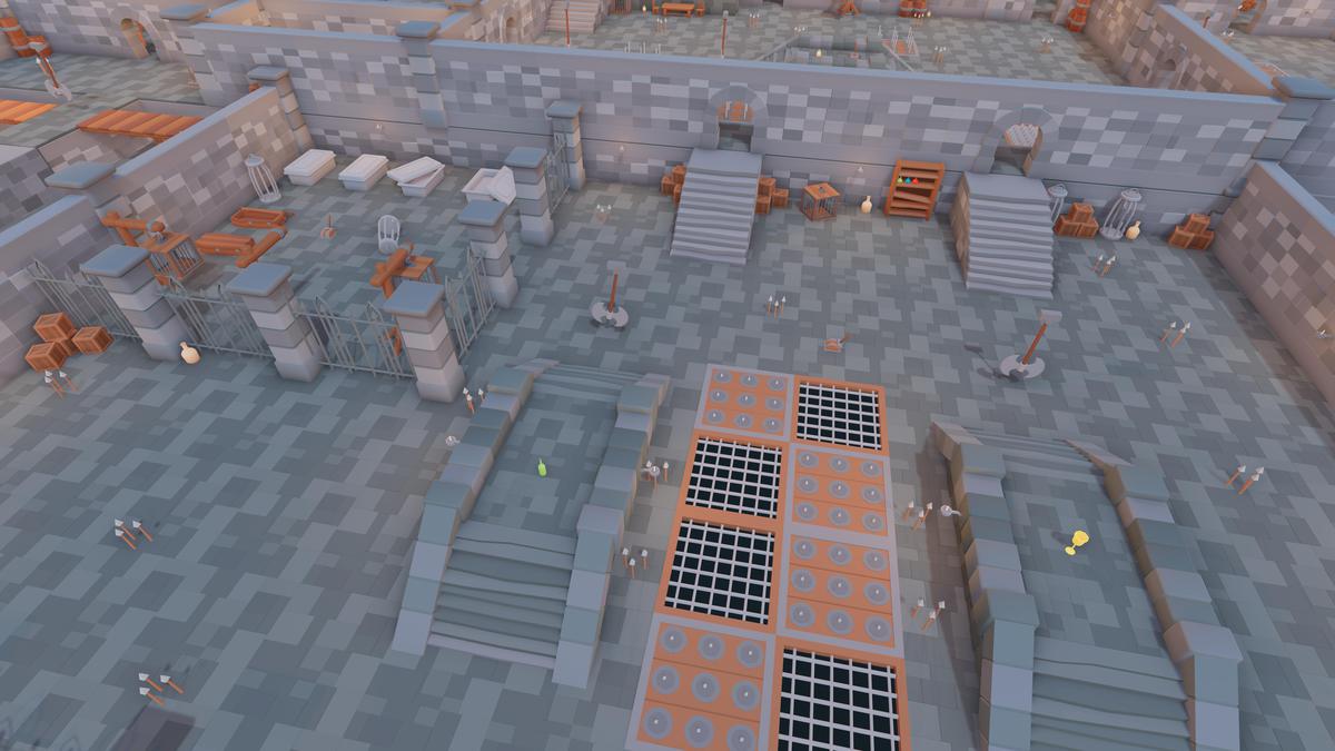 Modular Dungeon - Stylized Low Poly Asset Pack by Ake