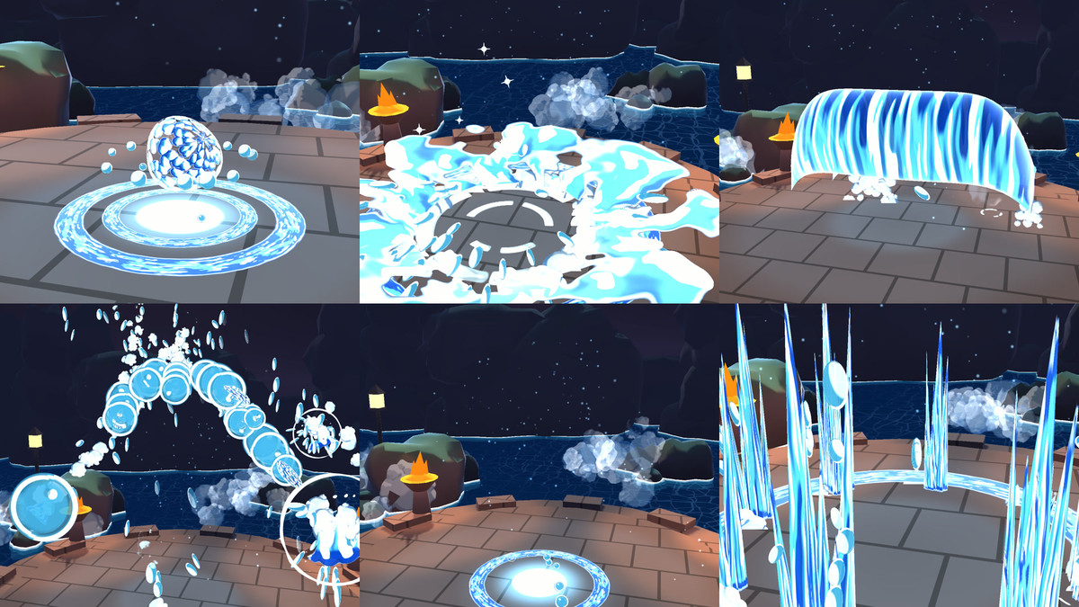 Stylized Water VFX 122 effects