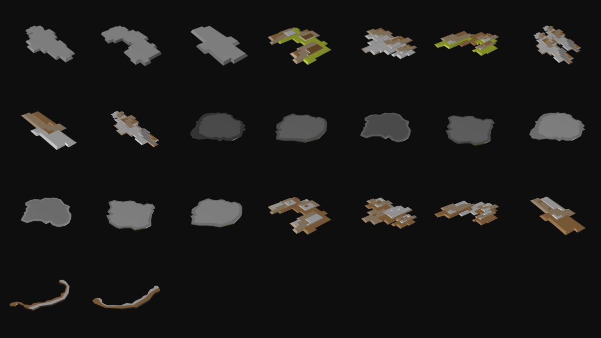 EpicVoxel World PRO - Winter Atolls & Forest (370+ assets)