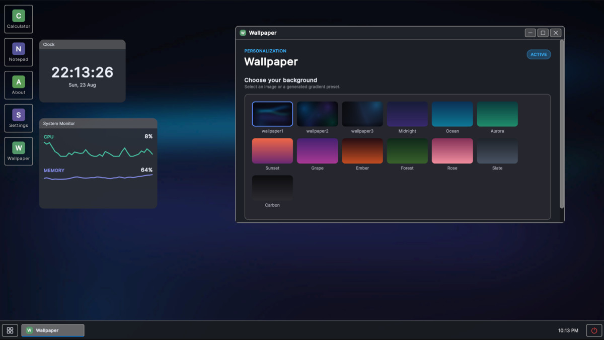 Custom OS: In-Game Windowed Desktop (UI Toolkit)