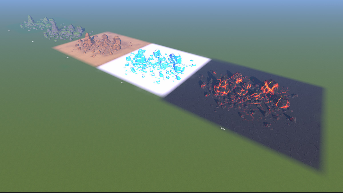 Stylized Nature - Rocks & Boulders
