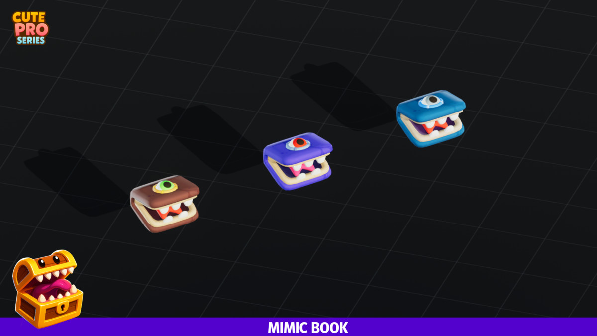 Mimic Monsters Pack Cute Pro Series