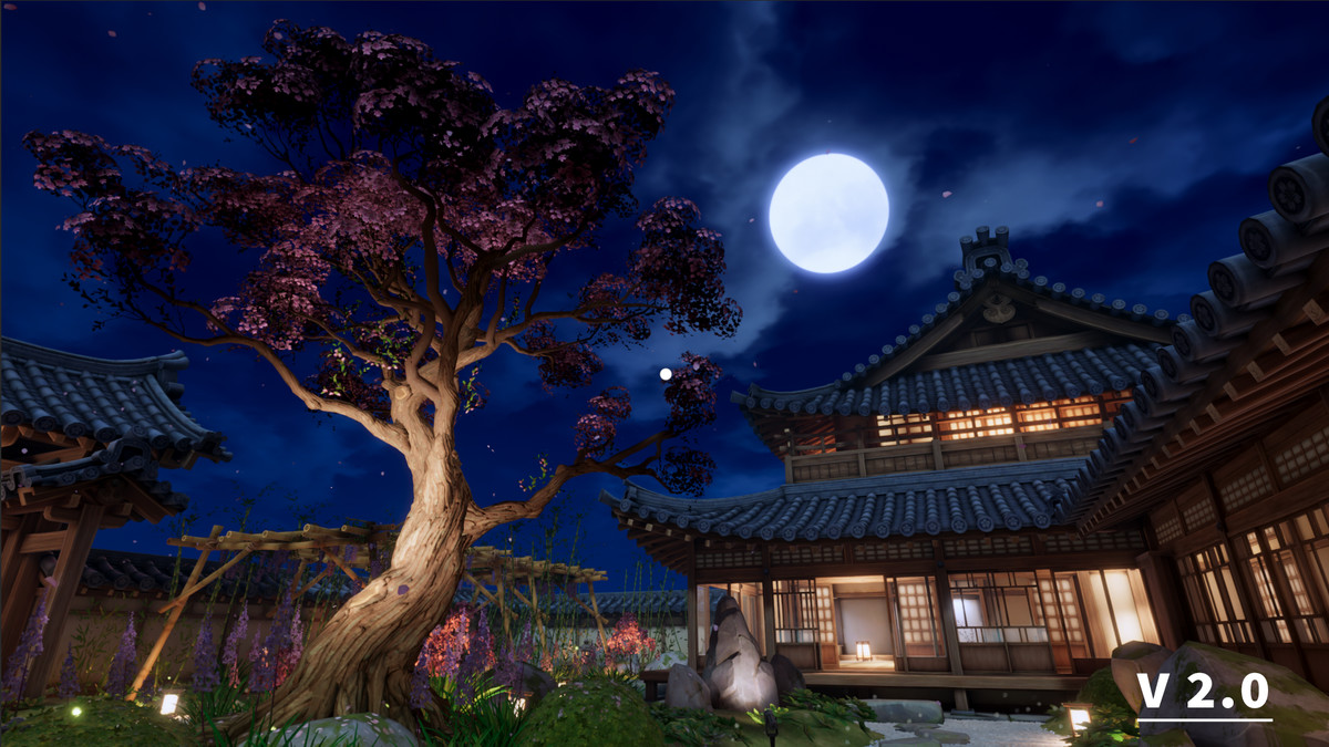 Procedural Stylized Sky 2