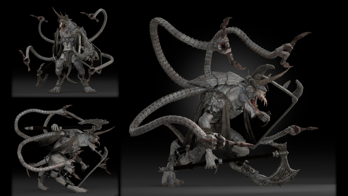 Ashen Brutal Warrior