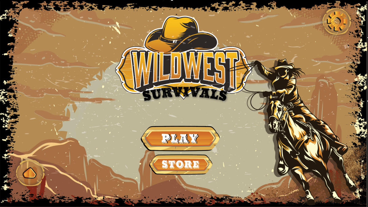 Mobile RPG Wild West Game UI Kit | HUD, Inventory, Shop, Menu System for Unity