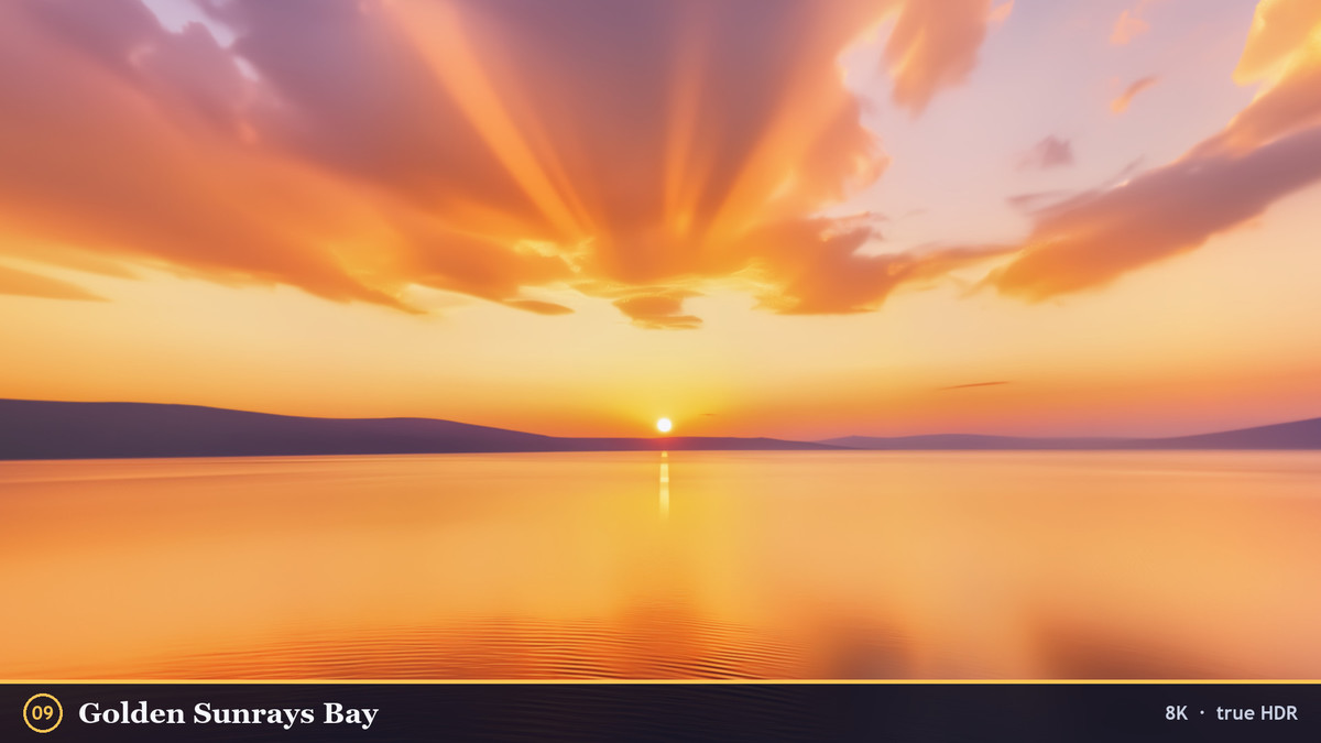 Waterfront Cities Sunset to Night - 8K True HDR Skyboxes (URP, HDRP)