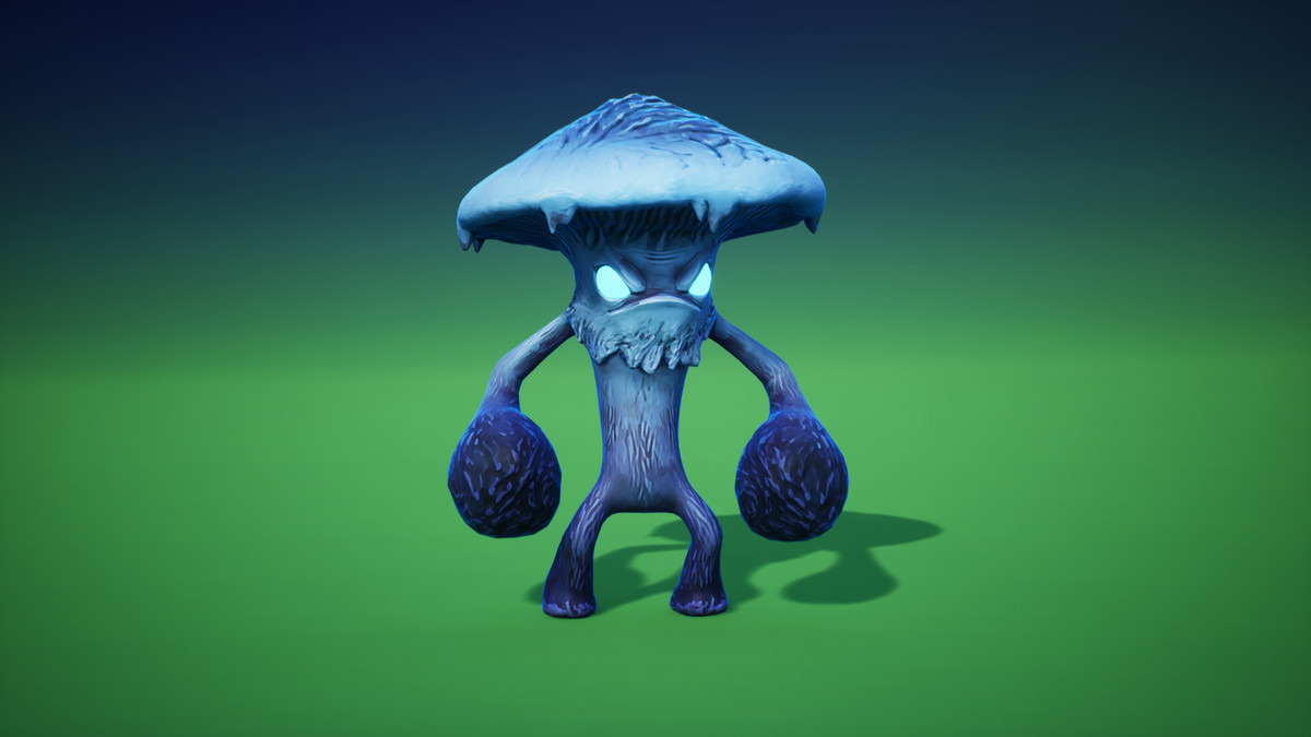 Toadstool Character