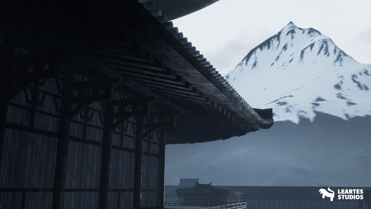 Japanese Temple Environment