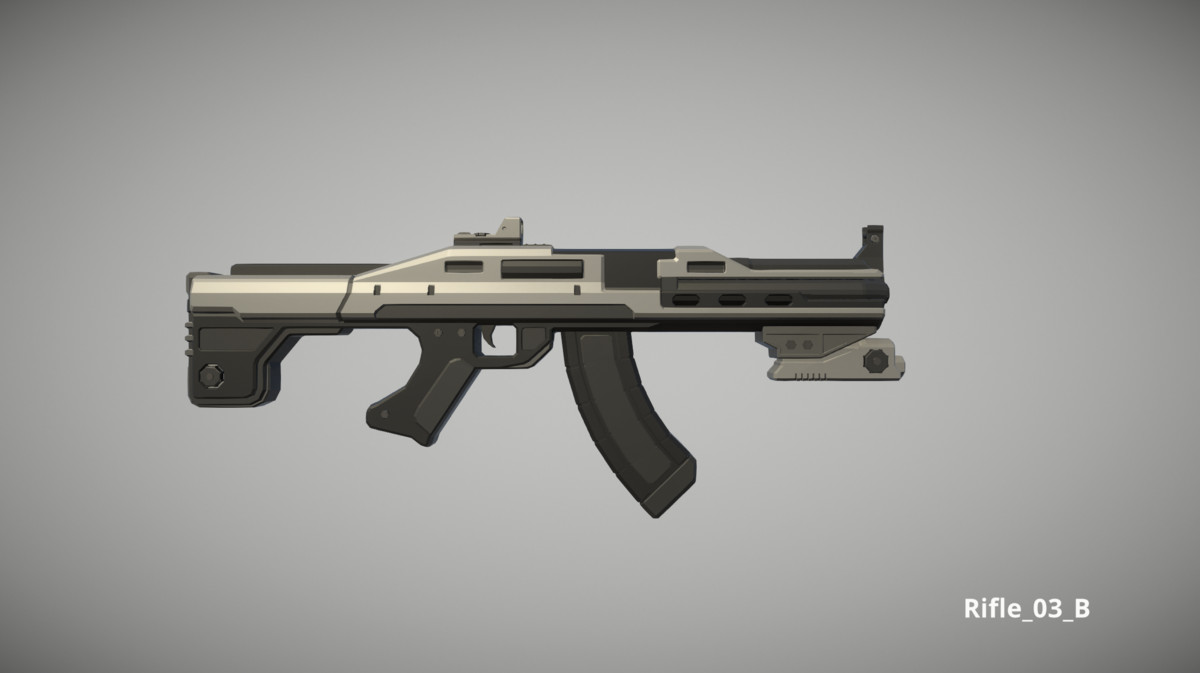 Cyberpunk Armory - Low Poly