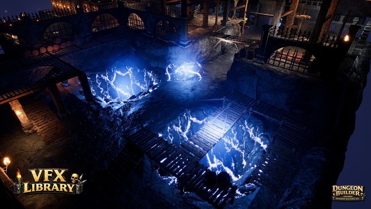 Dungeon Builder: Modular Top Down RPG Environment Kit (Dungeon, Modular Dungeon)
