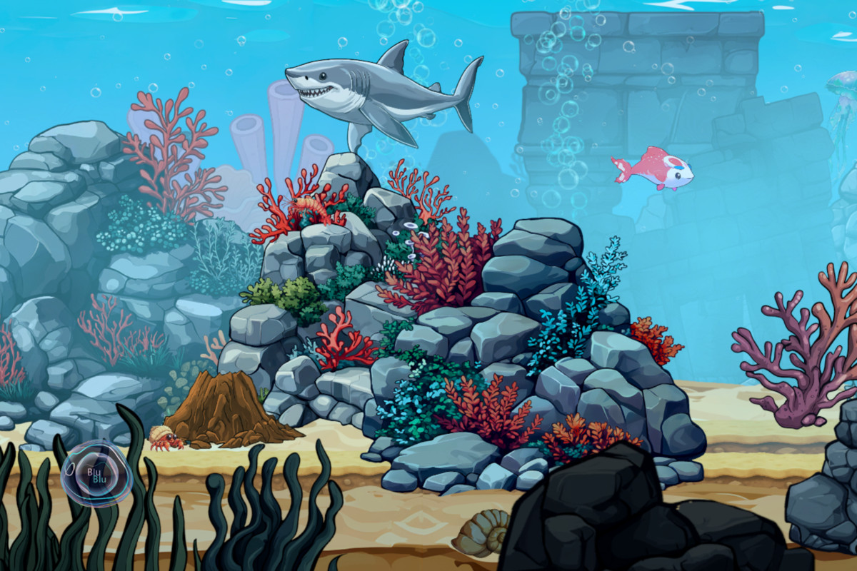 2D Platformer Underwater Adventure