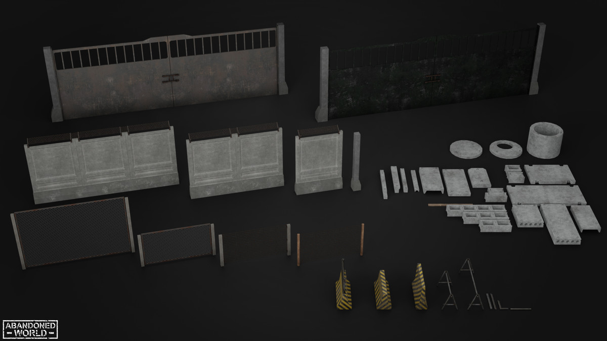 Concrete Blocks and Modular Fences