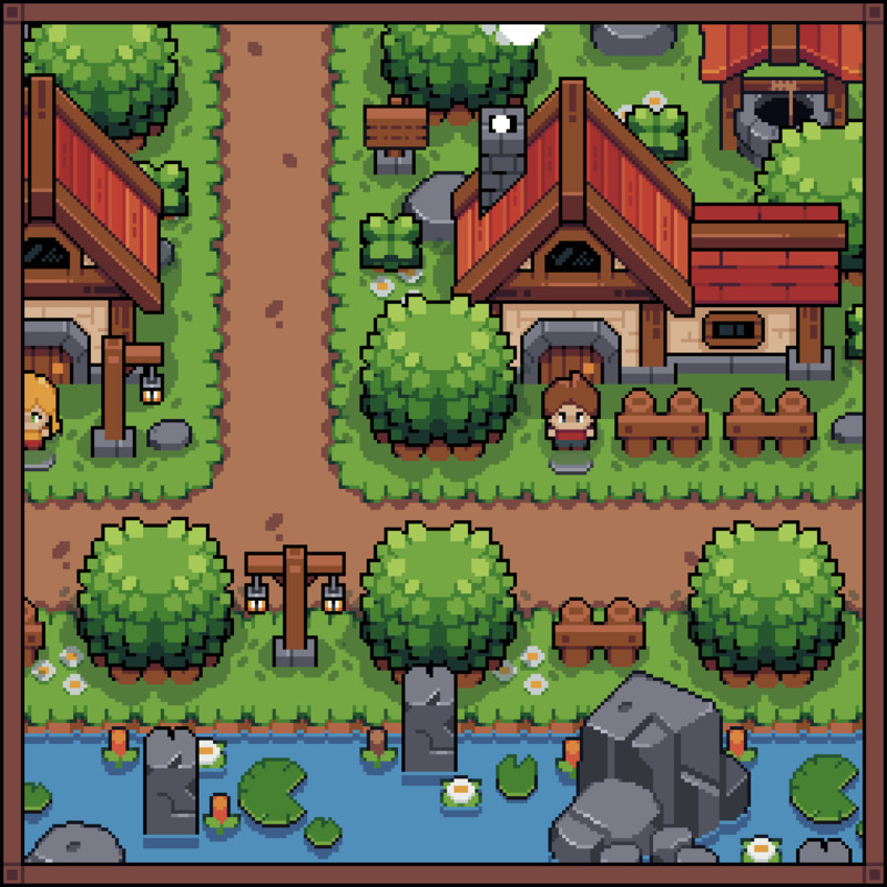 Pixelwood Valley 1.1.2 | 16x16 Pixel Art Asset Pack