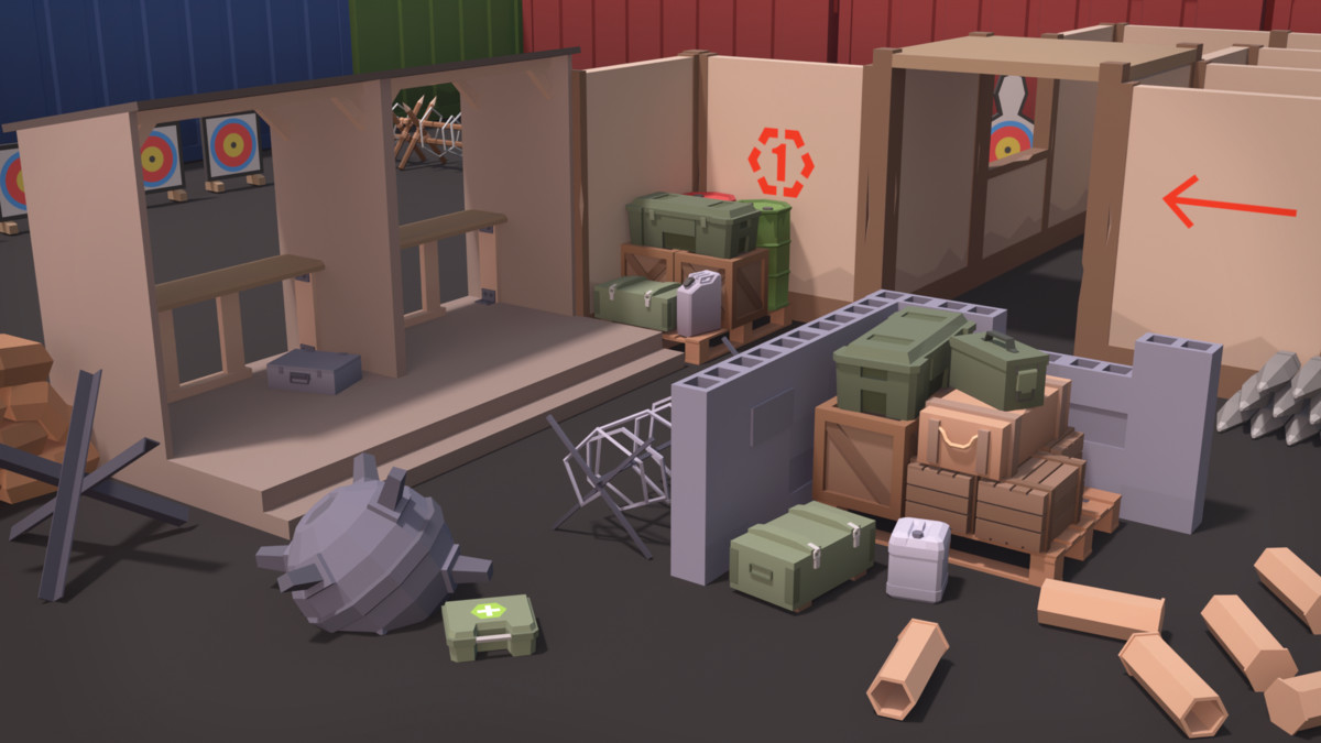 Military Props Pack (Stylized) – BoznaWhat