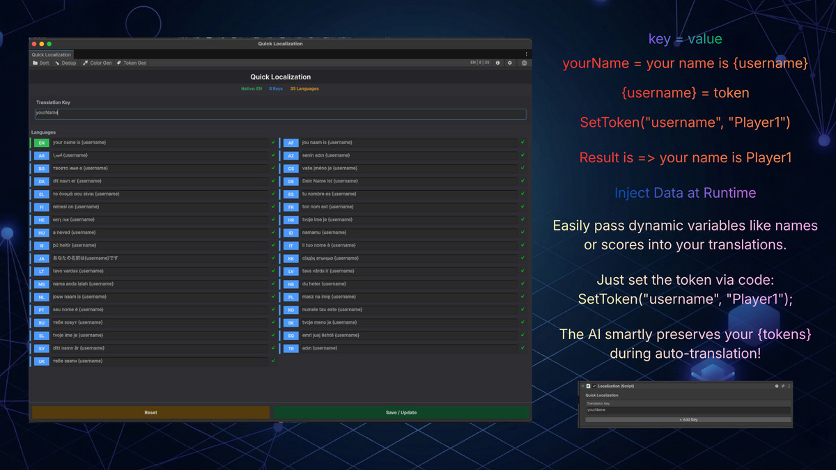 Quick Localization Languages