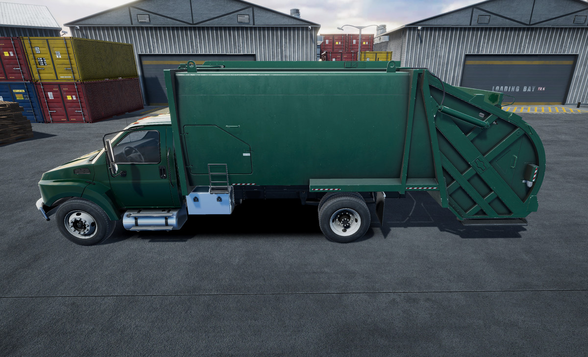 Refuse truck