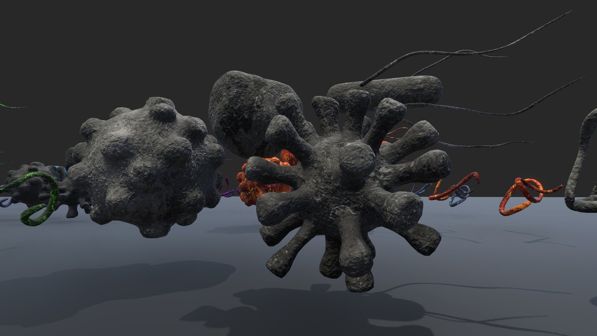 Fantasy Viruses 3D