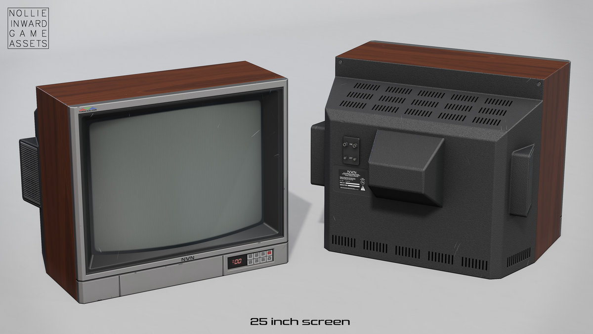 80s TVs Vol.9 Big TV and Console