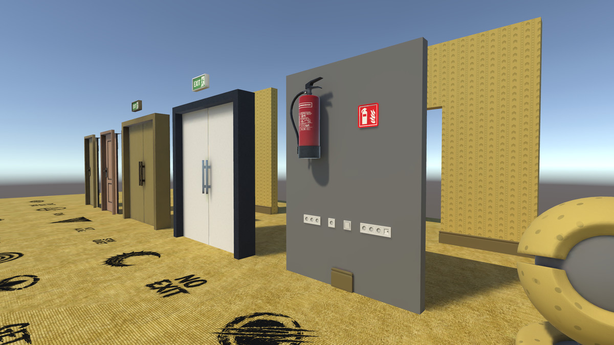 Backrooms Modular Kit