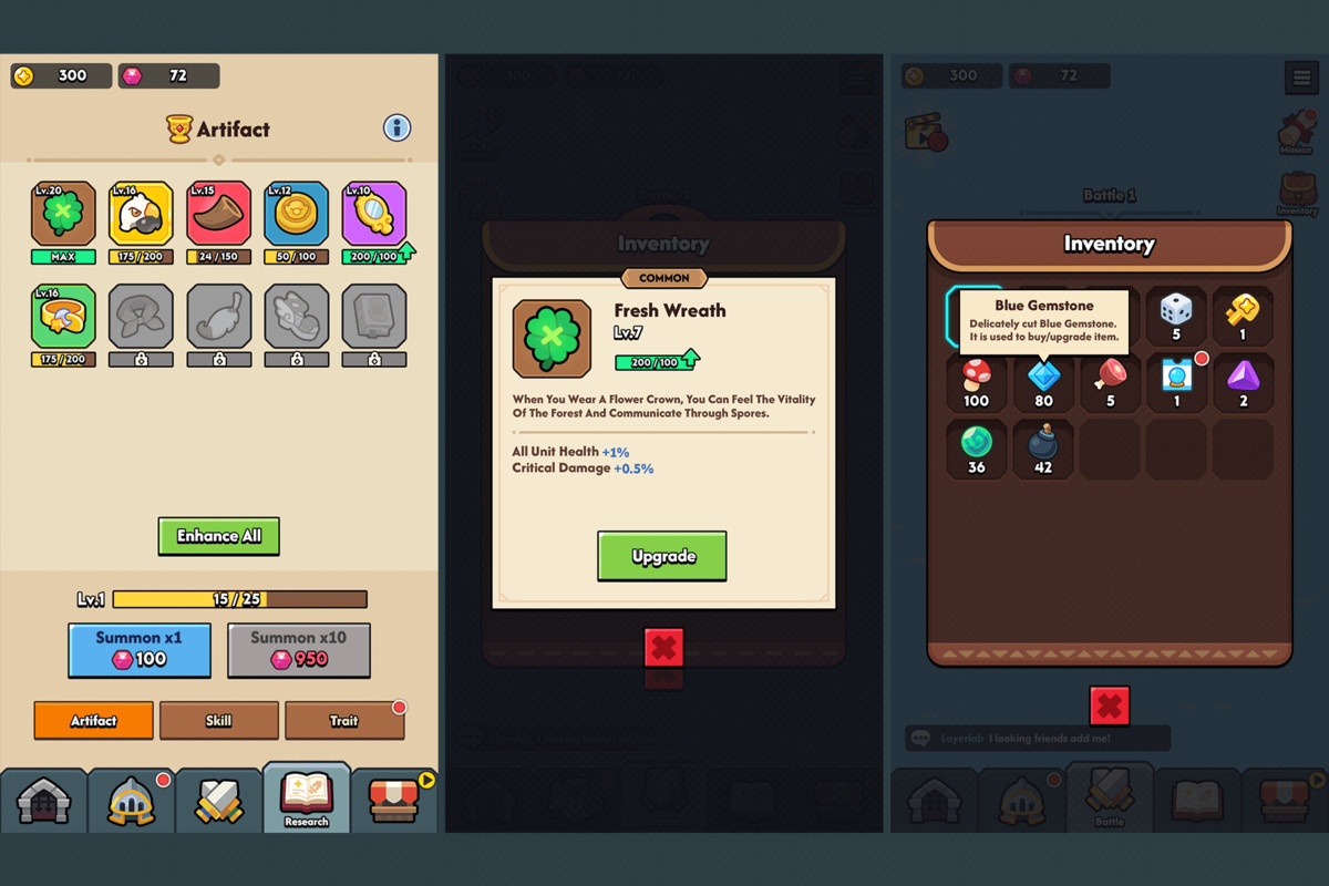 GUI Pro - Minimal Game Light(+PSD)