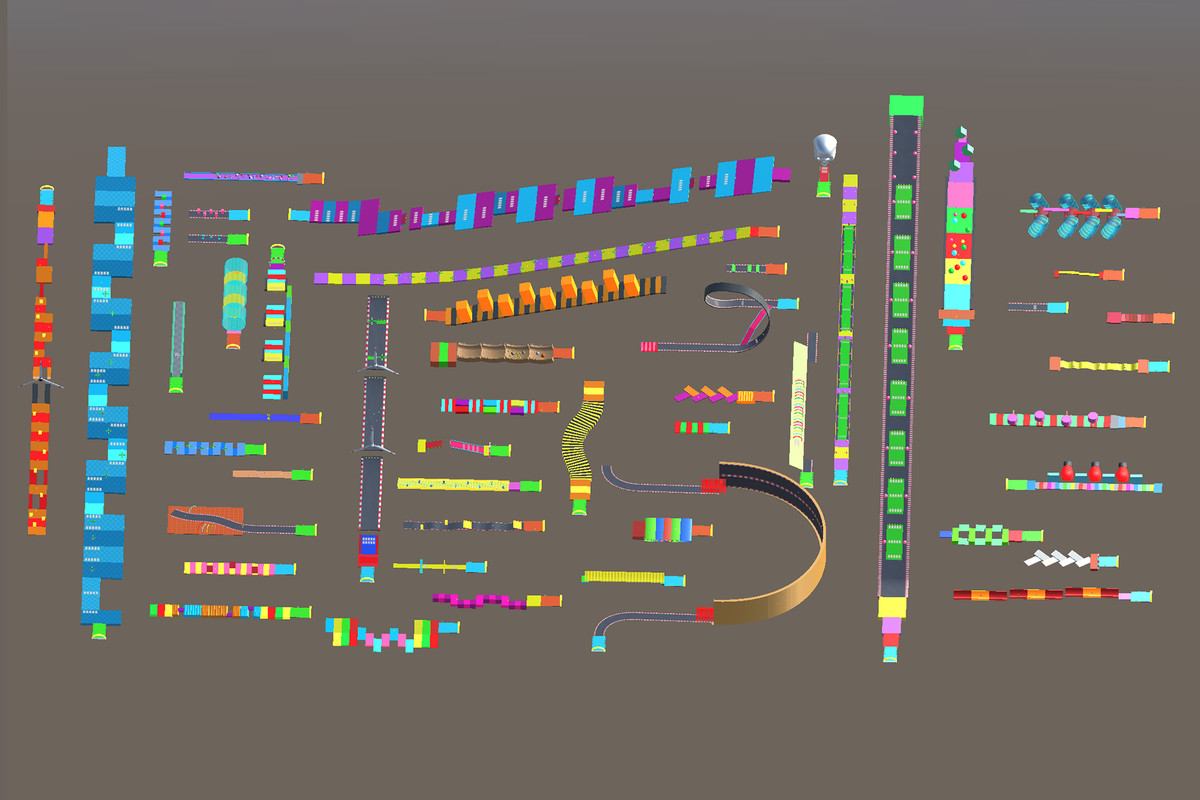 Obby Style Car Game Level Pack