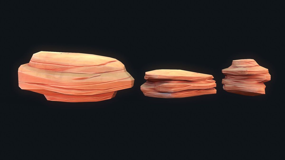 Stylized Desert Rock