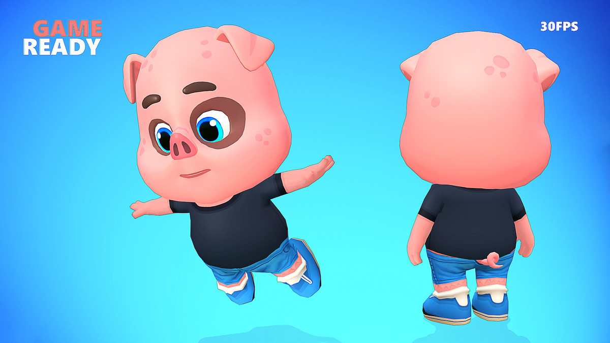 Pig Animated