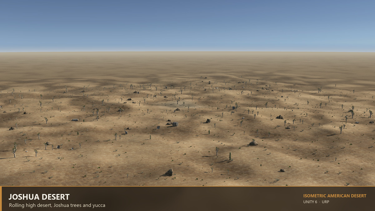 Isometric American Desert