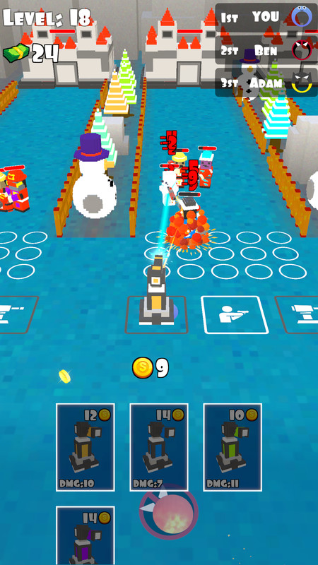 Blocky Hole Battle - Complete Mobile Game Template