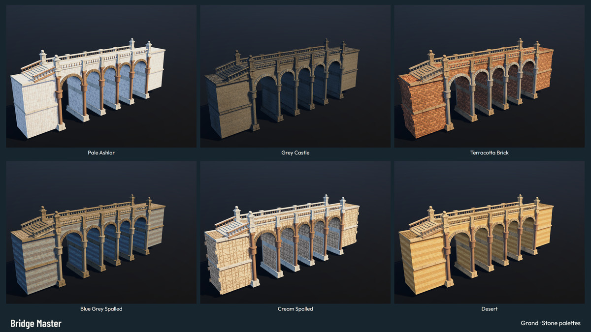Bridge Master - Stylized Bridge Builder