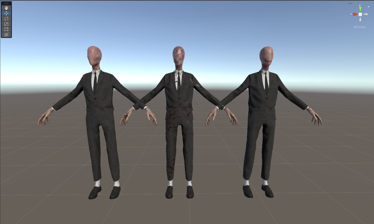 Slender Man in Suit