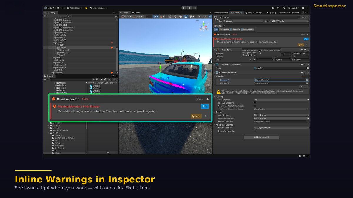 Smart Inspector - Scene Validator