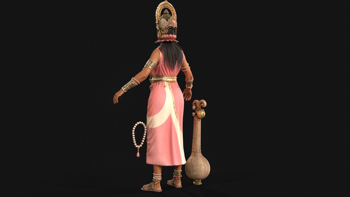 Indian Goddess Saraswati