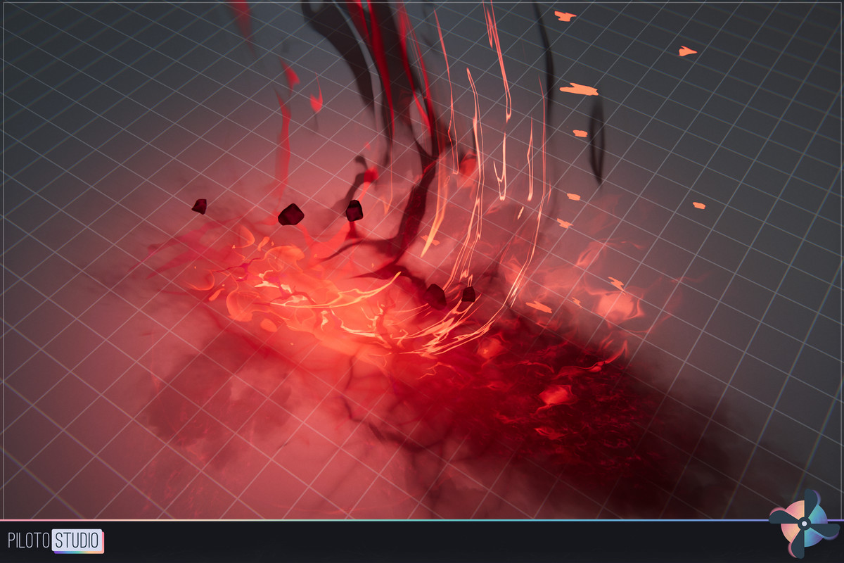 Realistic Crimson Spells VFX